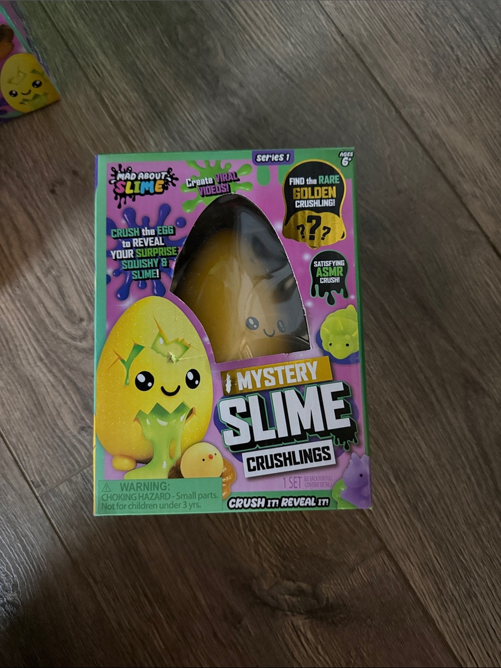 Mystery Slime Crushlings - Yellow Slime Egg